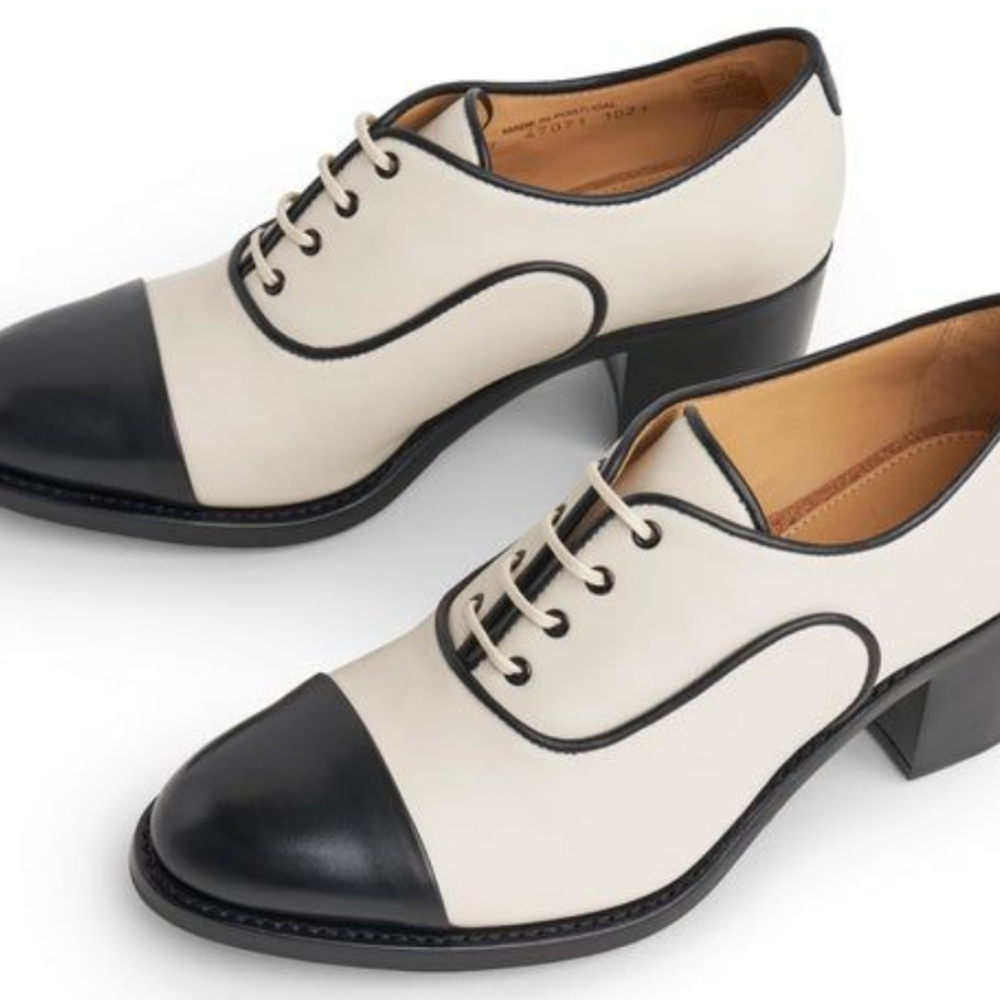 The Office of Angela Scott Mrs. Maisel Alabaster and Black Size38.5/8 1/2